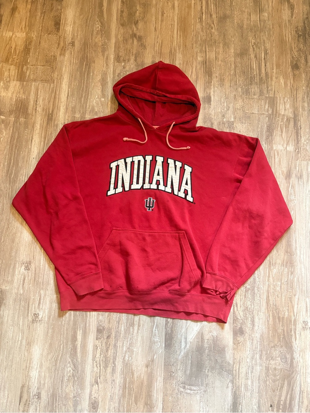 Vintage indana university red hoodie men’s xl